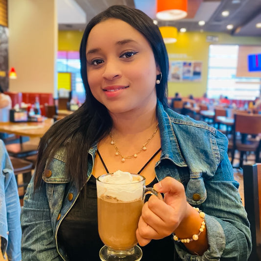 Celestial Freshwater Pearl Bracelet With Gold Plated Hand Wire Wrapped Links Exquisite Limited Edition