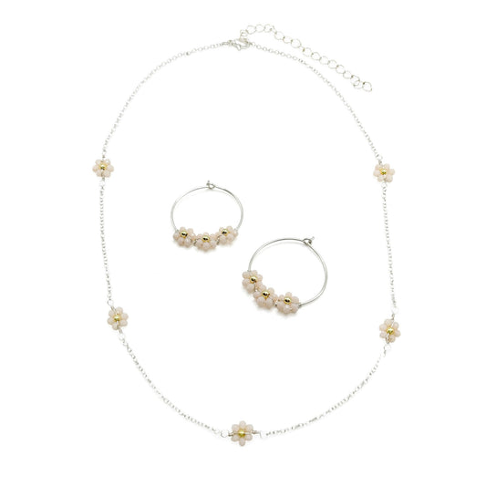 Daisy Silver Plated Earrings Daisy Collection Exclusive