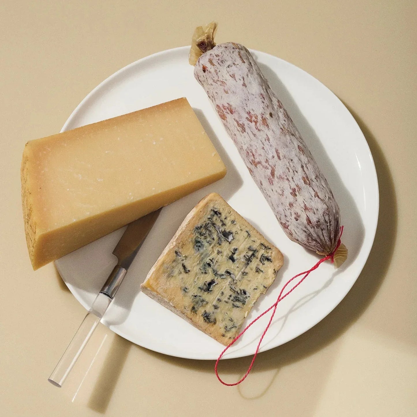 S/4 Large Slim Plate - White