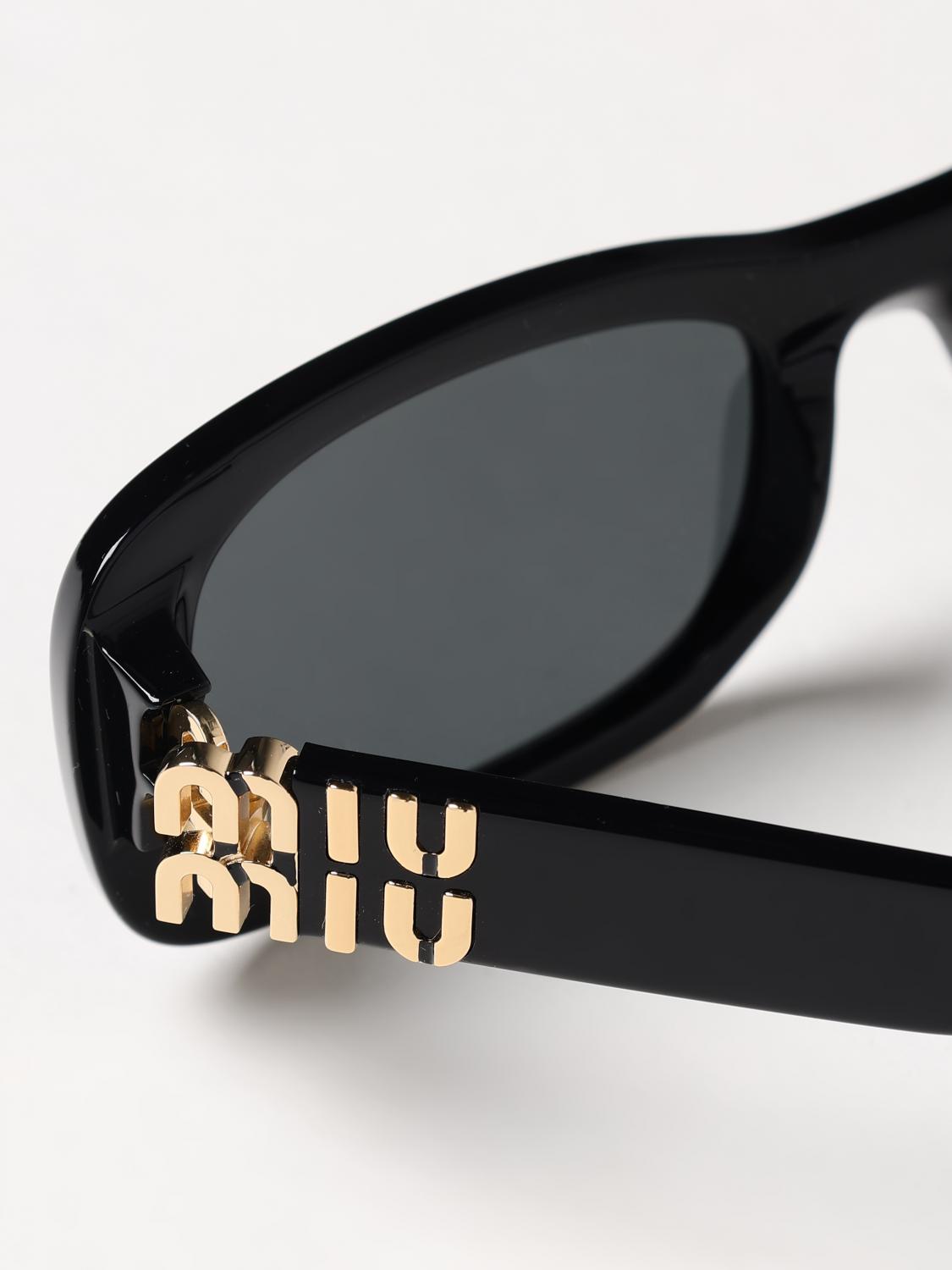 Miu Miu Sunglasses Woman Black