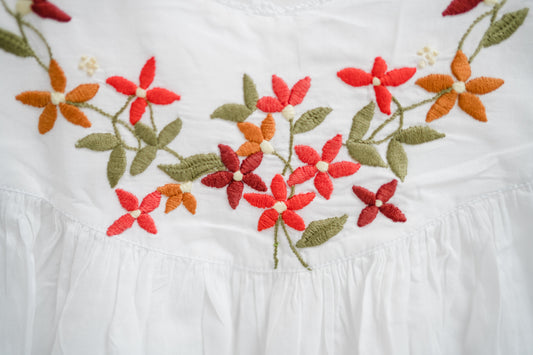 The Sarah Garland Nightgown - Red