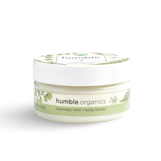 Organic Rosemary Mint Body Butter – Soothing & Nourishing Skincare
