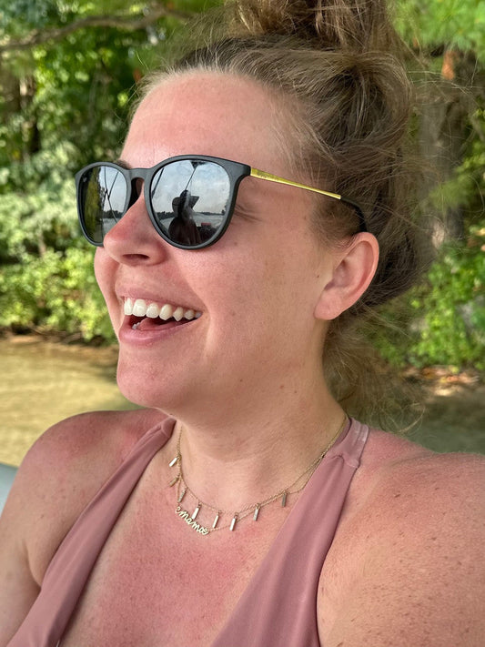 Mama Script Necklace