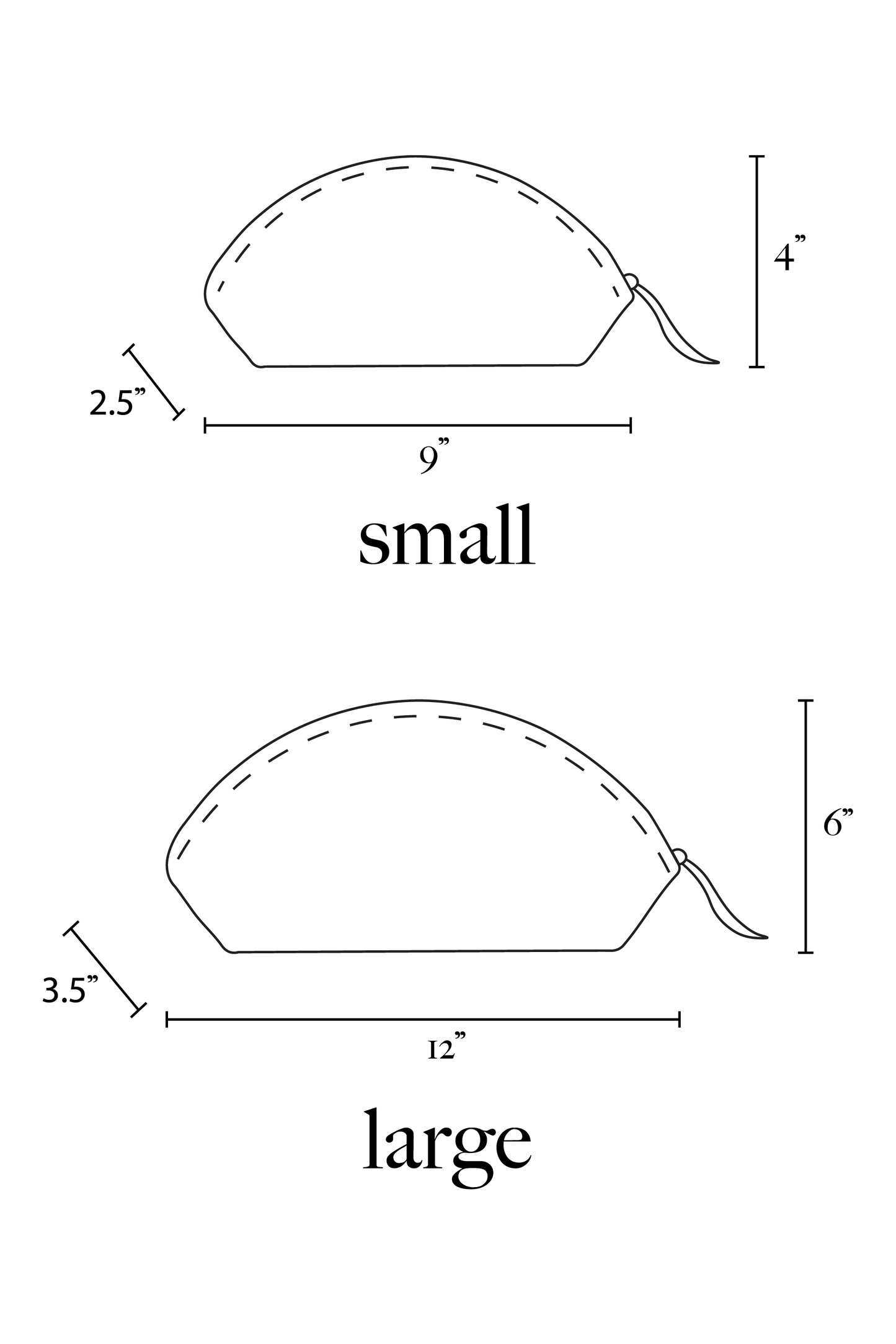 Blossom Travel Pouch - Large or Small