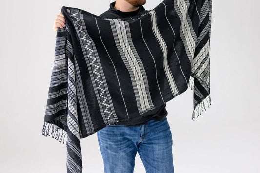 Tabor Handwoven Ethiopian Cotton Shawl