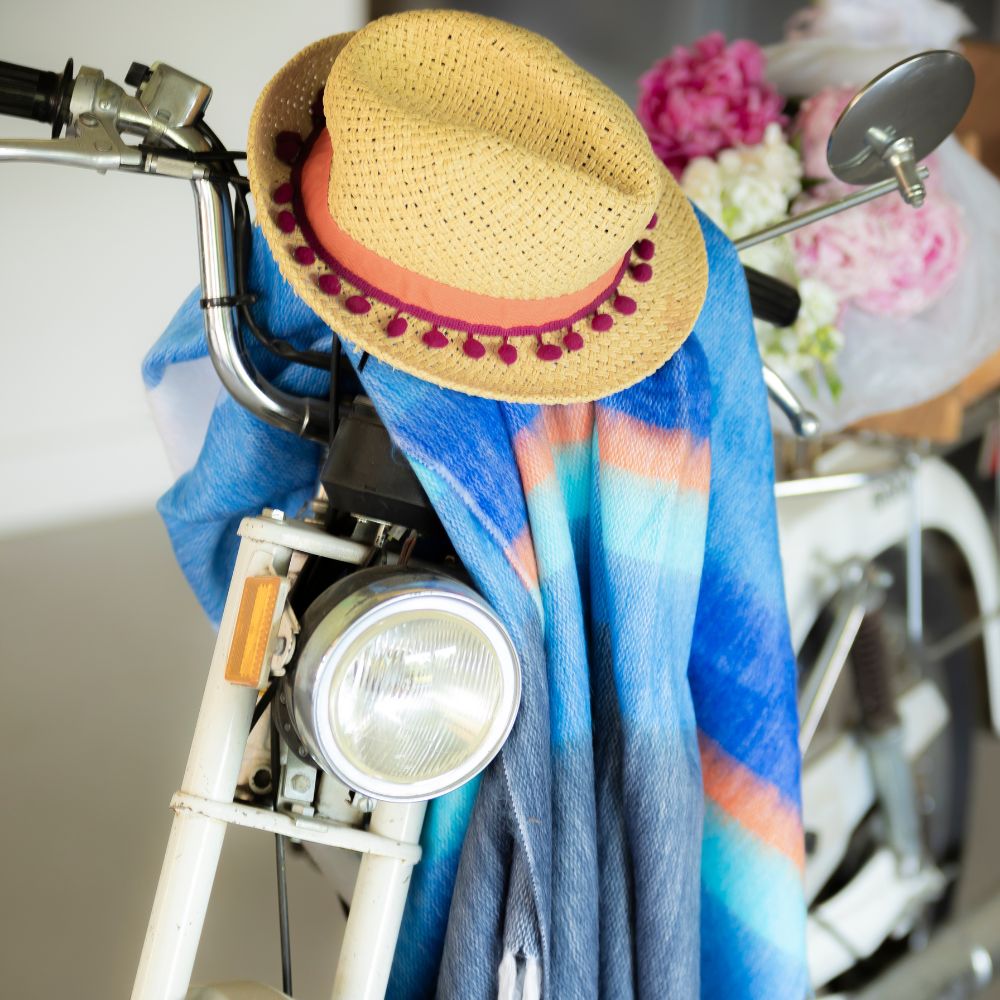 Kallpa Collection - Vibrant Blues, Hot Pink, Orange and White