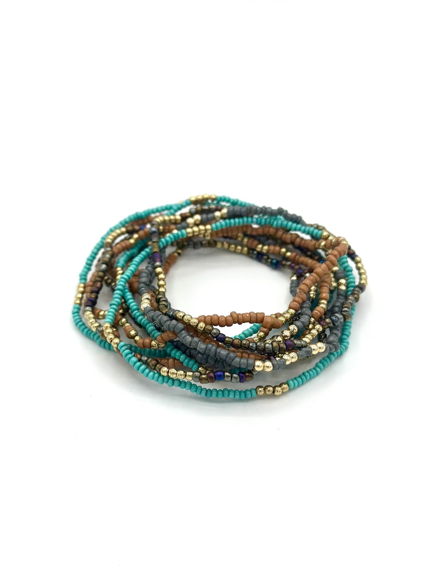Southwest Flair Elastic Bracelet Set