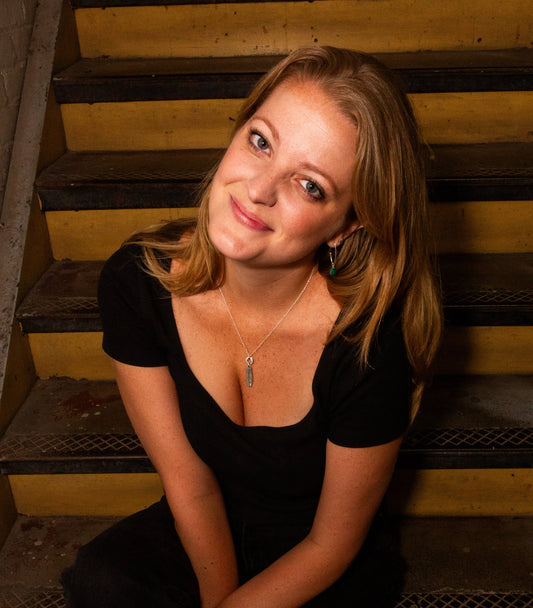 Wild Grass Sterling Silver Pendant Necklace