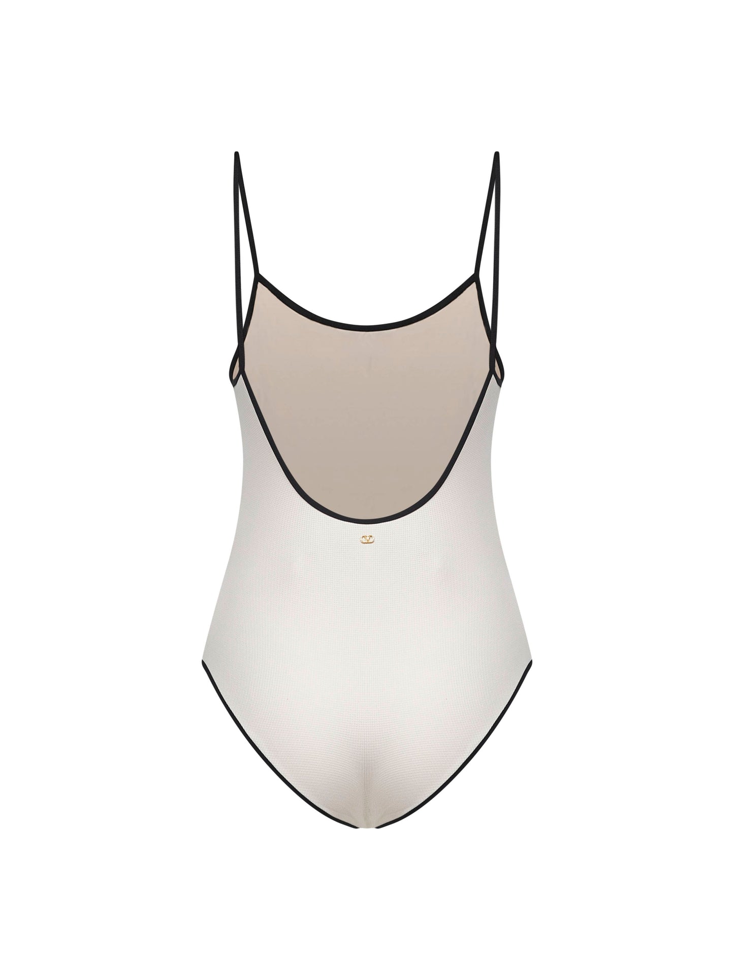 Valentino Women Pink Chez Valentino Print One-Piece Swimsuit