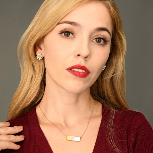 Courage Light and Gold Necklace