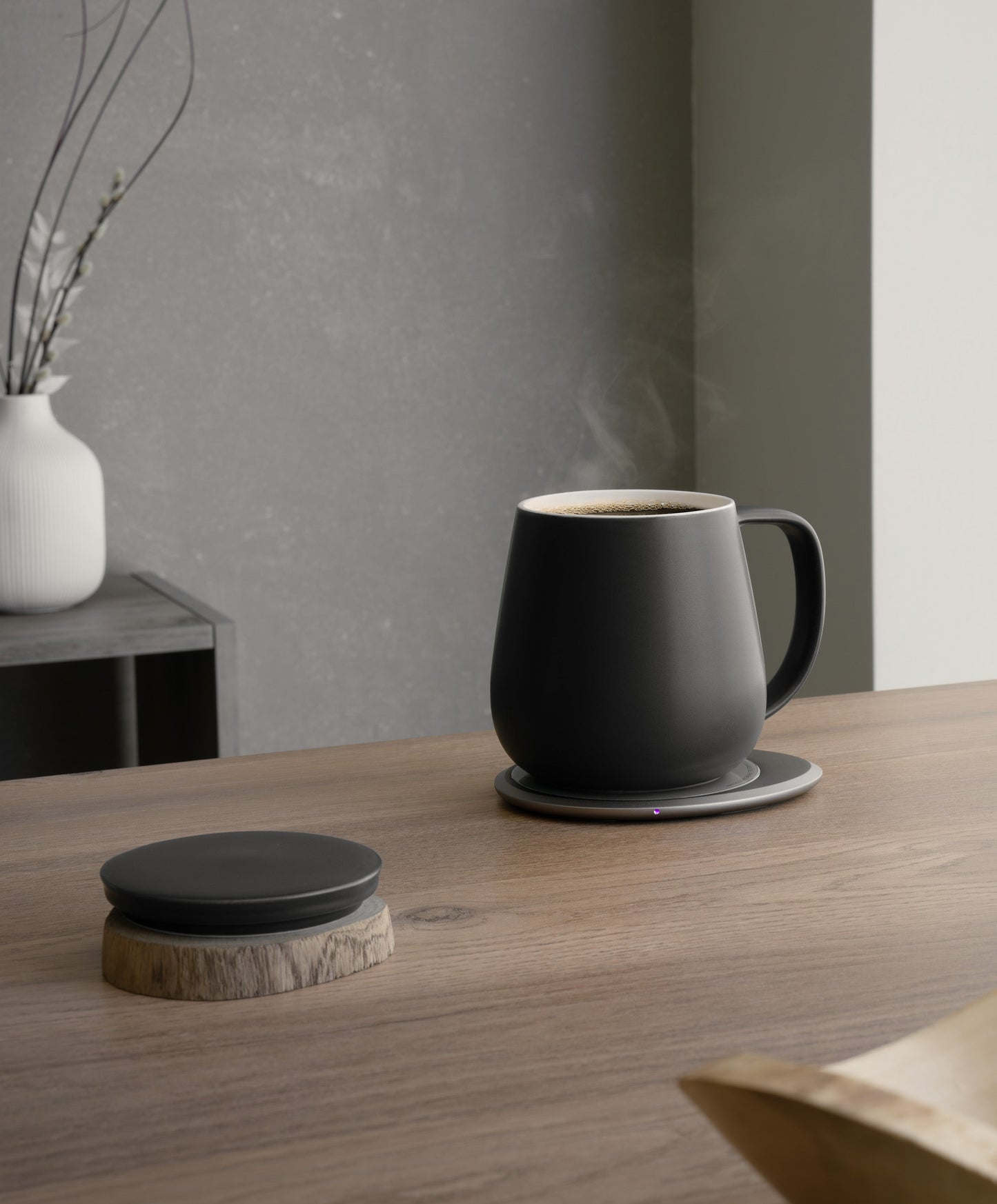 Ui+ Self-heating Mug Set - Inkstone Black (SD)