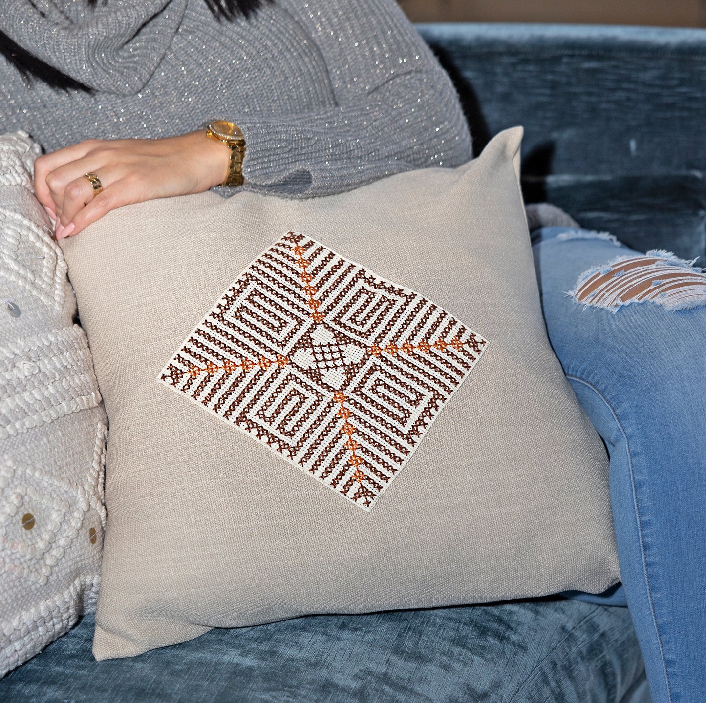 Moon Pillow Cover Set - Square and Lumbar