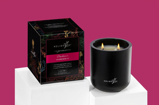 KolibriJoy Resilience Candle - NEVER GIVE UP