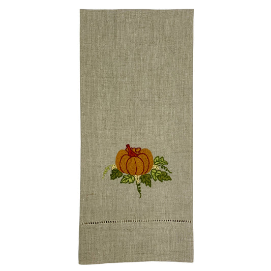 Fall Pumpkins Tea Towels