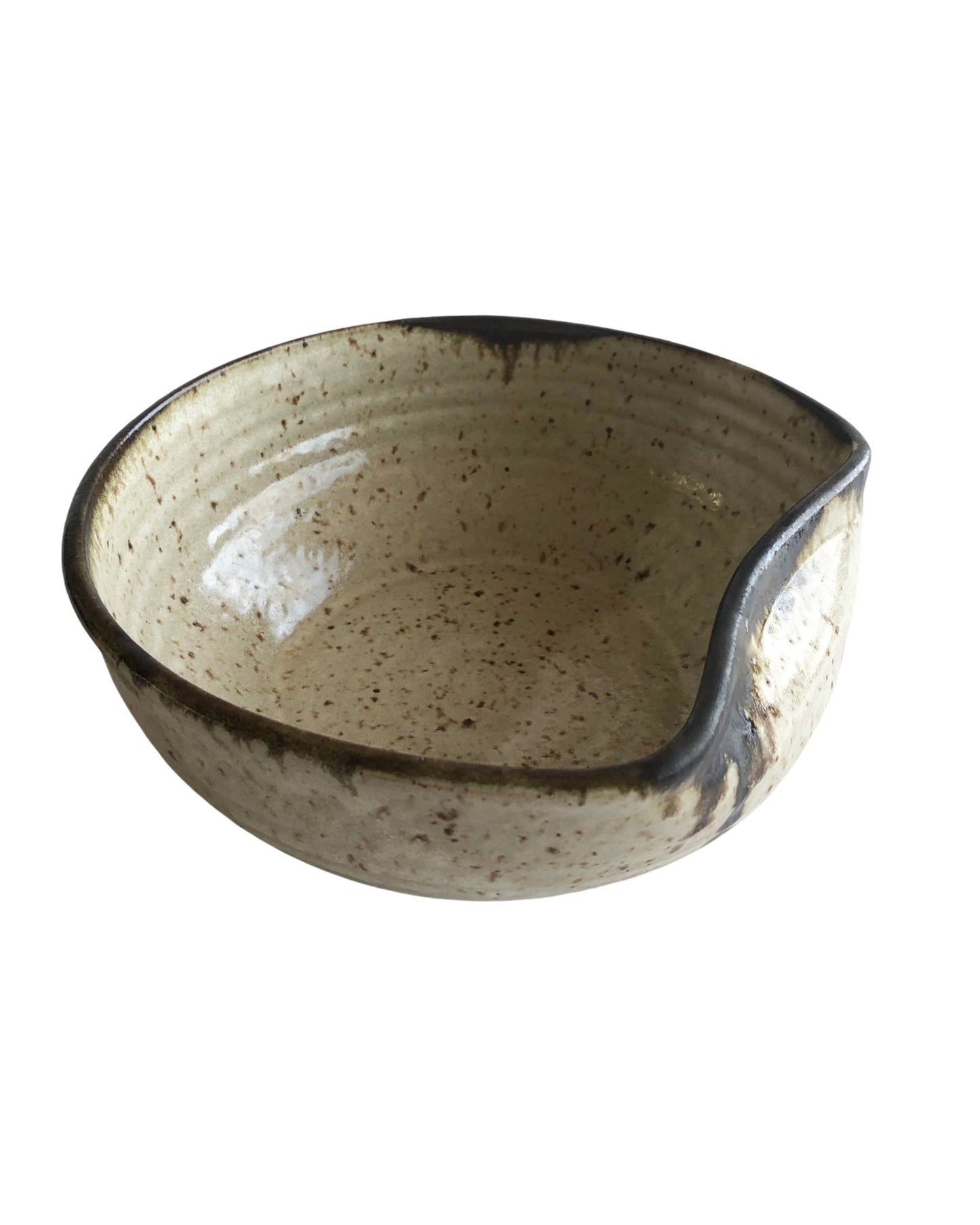 Luna Serving Bowl with Handle Rest