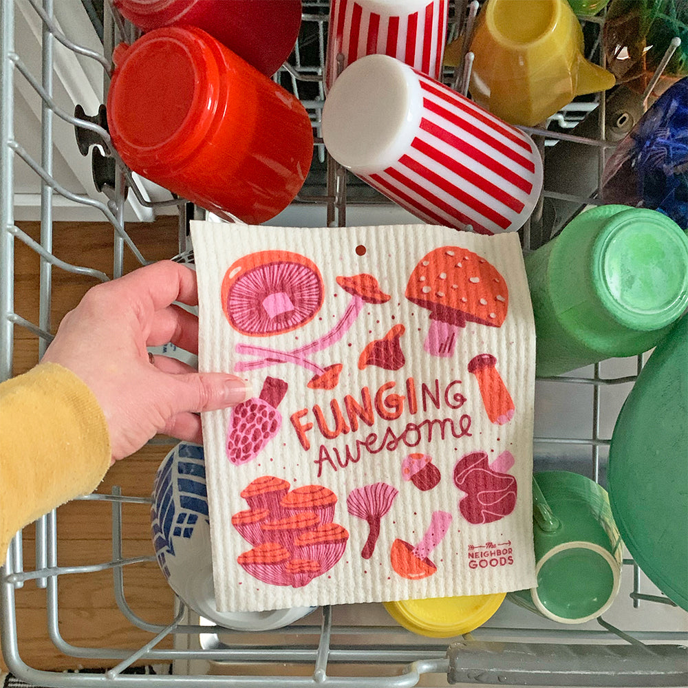 Mushroom Sponge Cloth