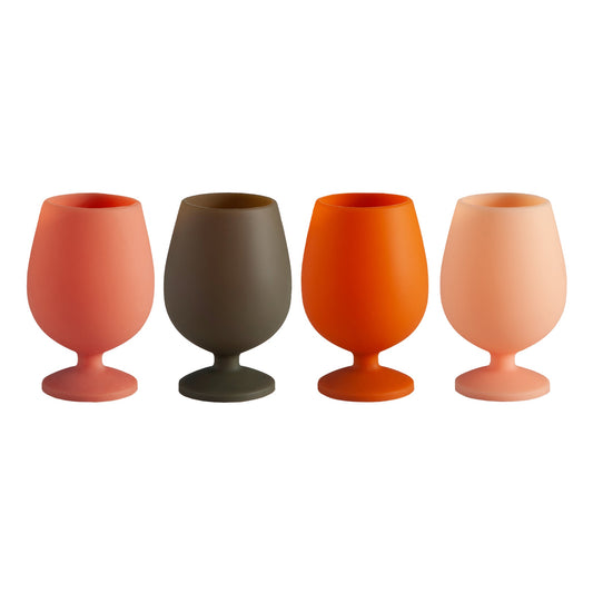 Fall | Stemm | Silicone Unbreakable Wine Glasses
