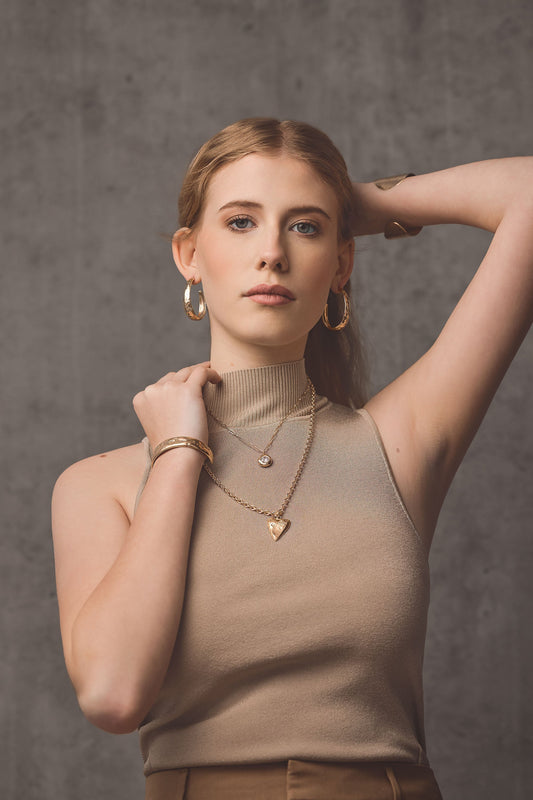 Halo Bronze Earrings