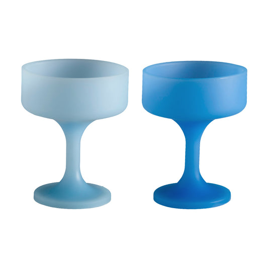 Sky + Kingfisher | Mecc | Unbreakable Cocktail Glasses