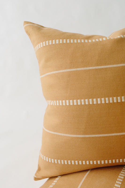 LOOM Imports Rust Brocade Lumbar Pillow cover