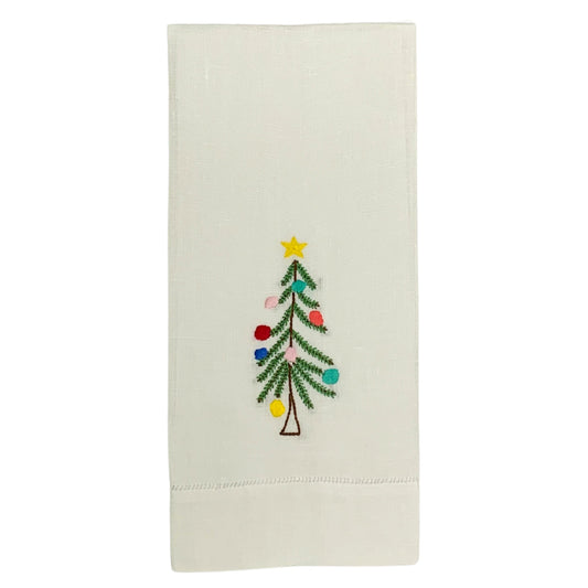 Rustic Christmas Tree Tea Towels