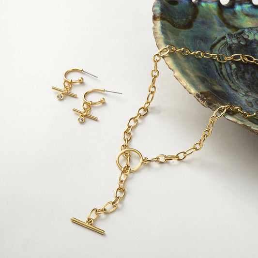 Wynne Crystal Bar Earrings