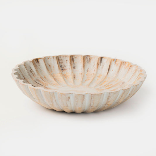 Scallop Serenity Bowls - Greywash