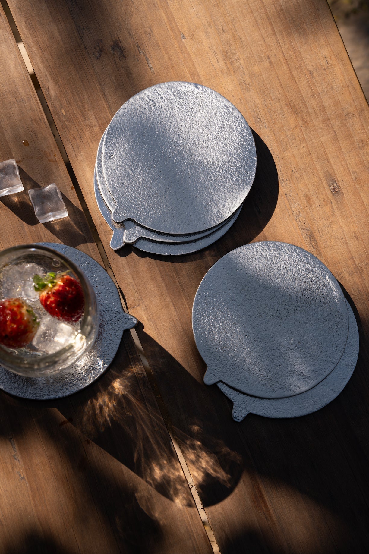 Stinson Nickel Coasters - Set of 6