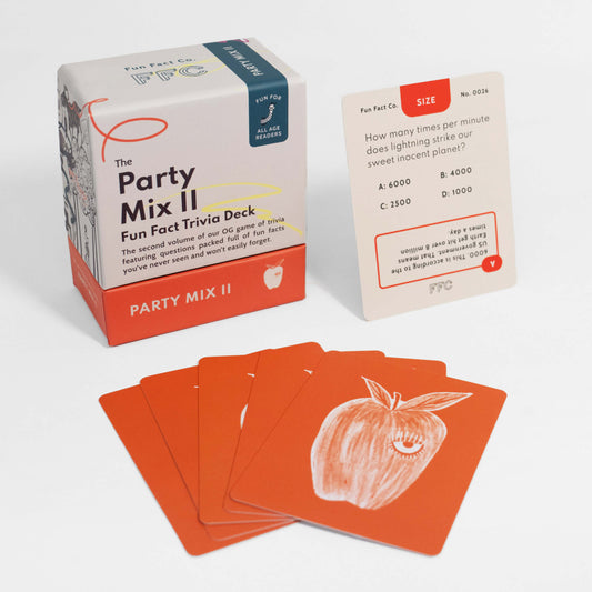 The Party Mix II Trivia Card Game