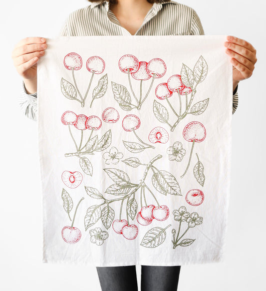 Cherry Tea Towel