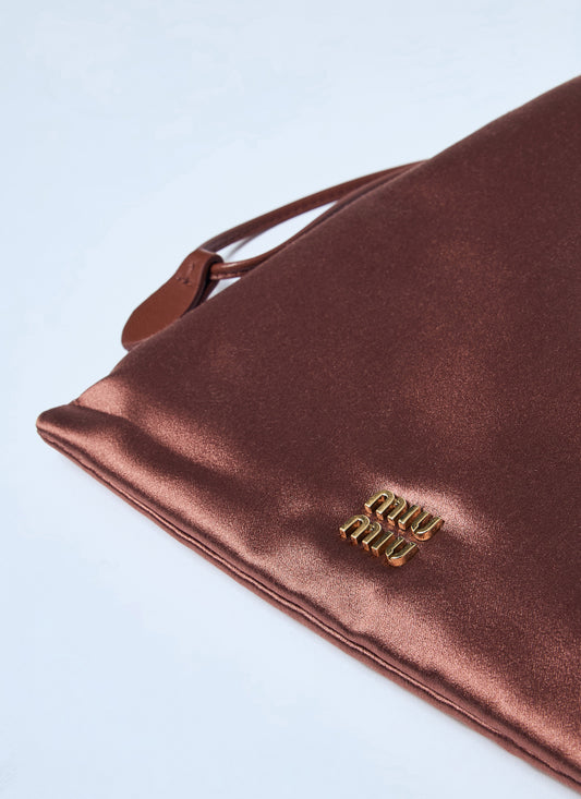 Miu Miu Women Satin Pouch