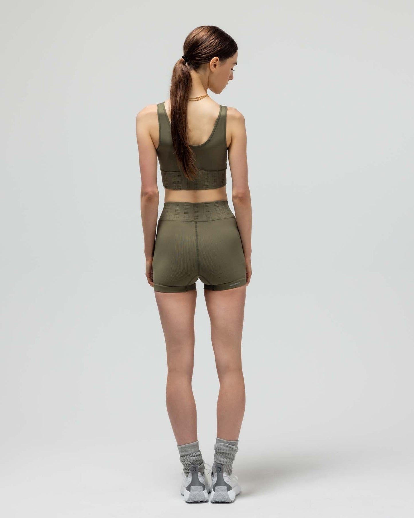 THE V-NECK SPORTS BRA