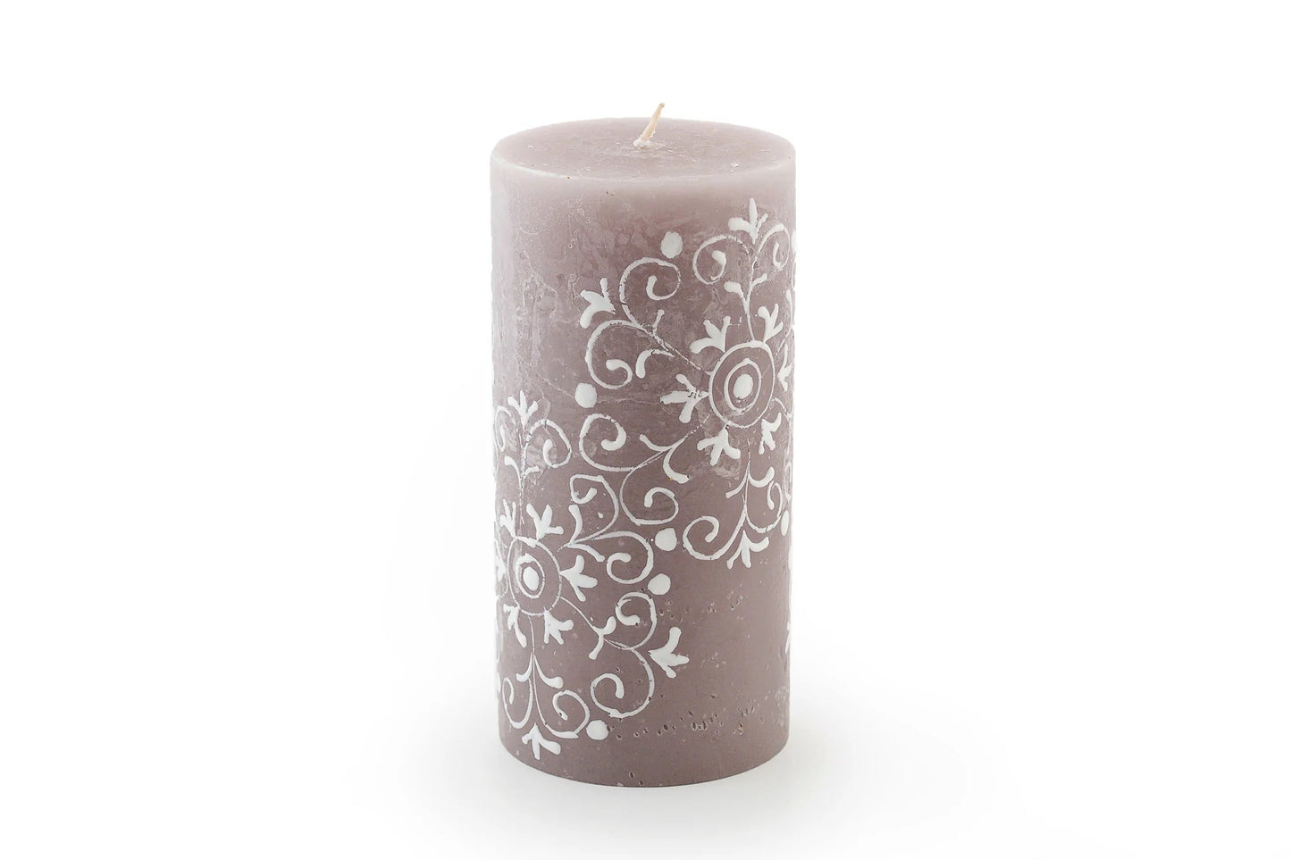 Henna Brown Painted Candles
