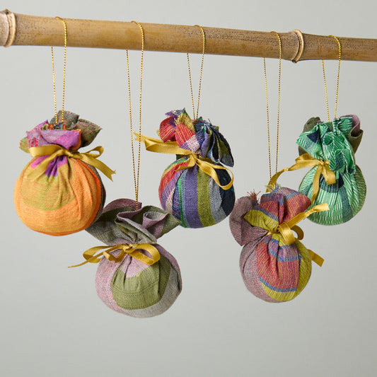 Patchwork Ball Ornament