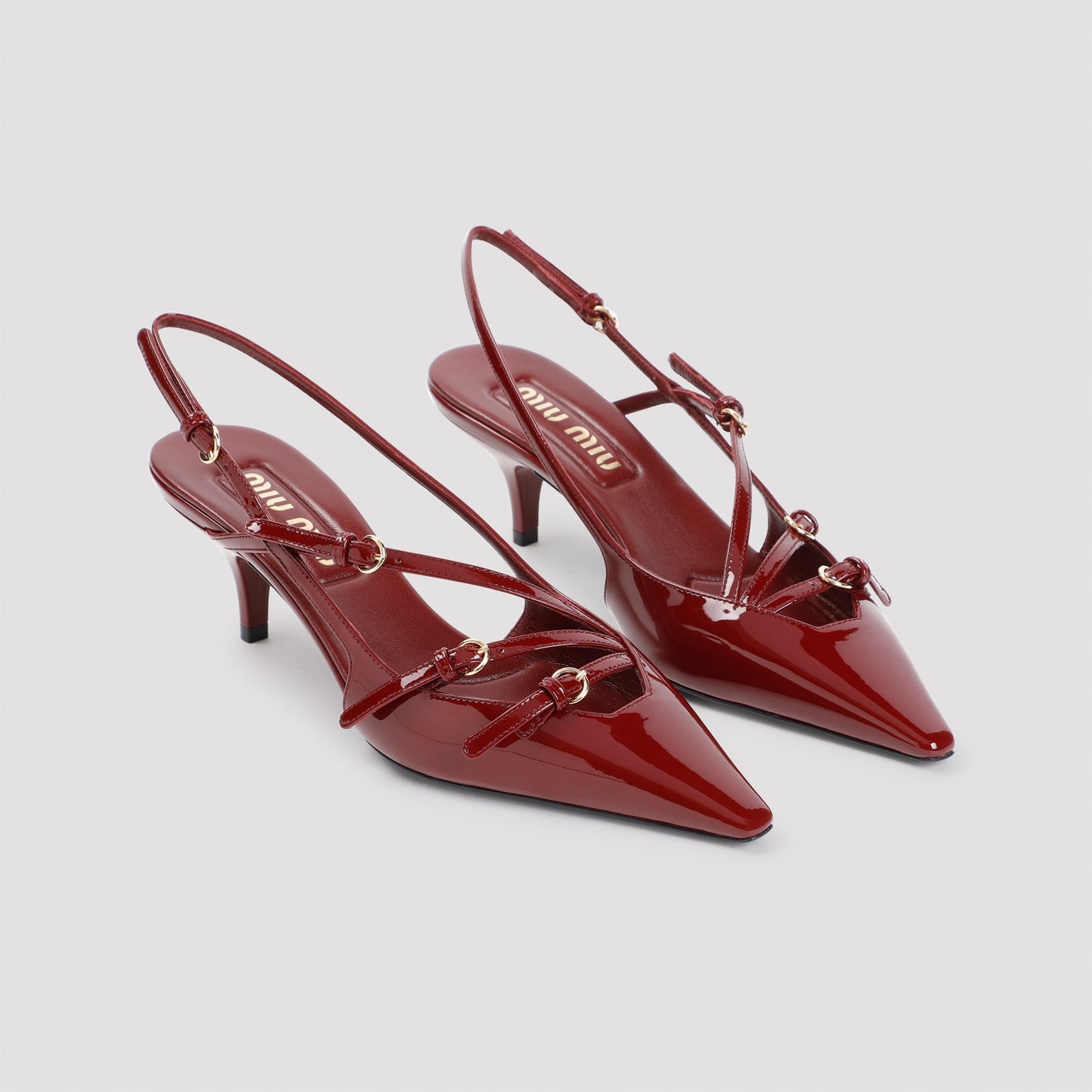 Miu Miu Patent Calf Leather Pumps Women