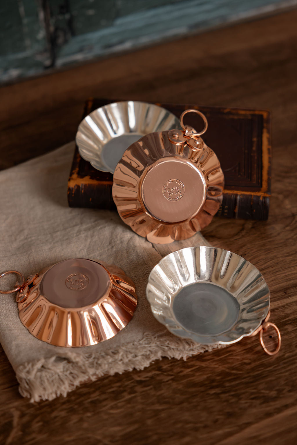 CMK French Inspired Tartlet Moulds (Set 2 or 4)