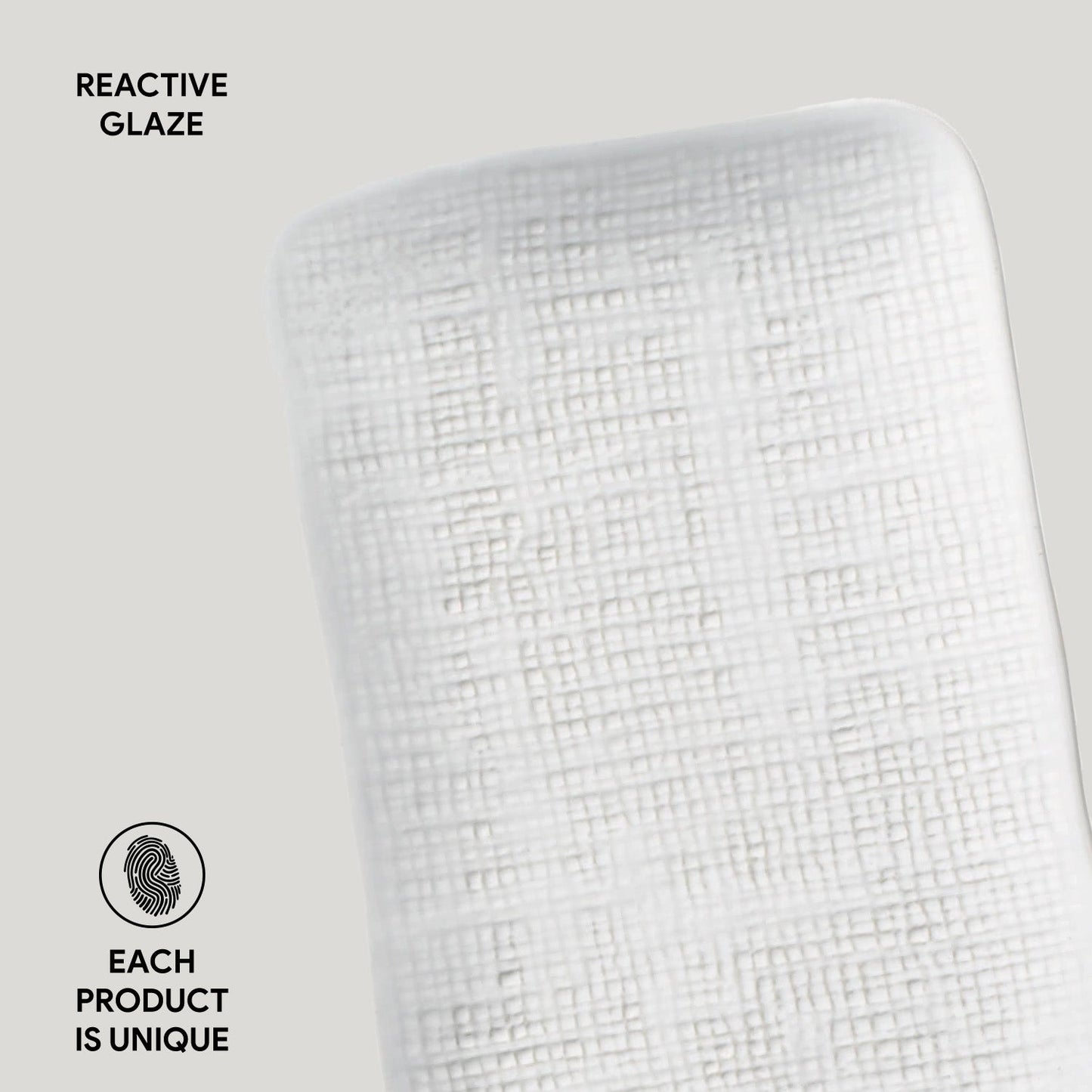 Rectangular Platter Juta Medium Set of 4