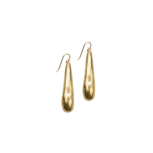 Teardrop Bronze Earrings
