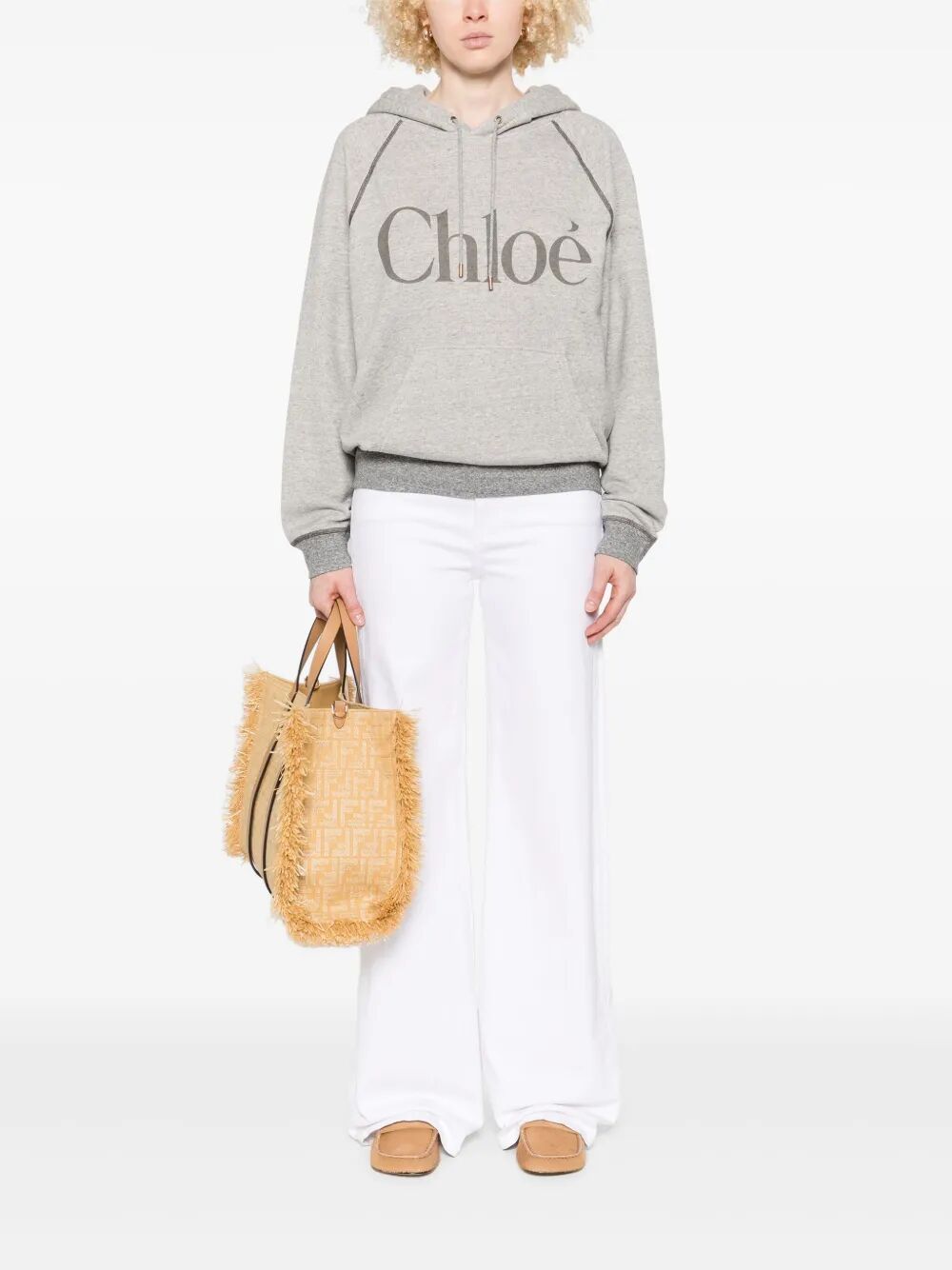 Chloe Women Logo Classic Hoodie