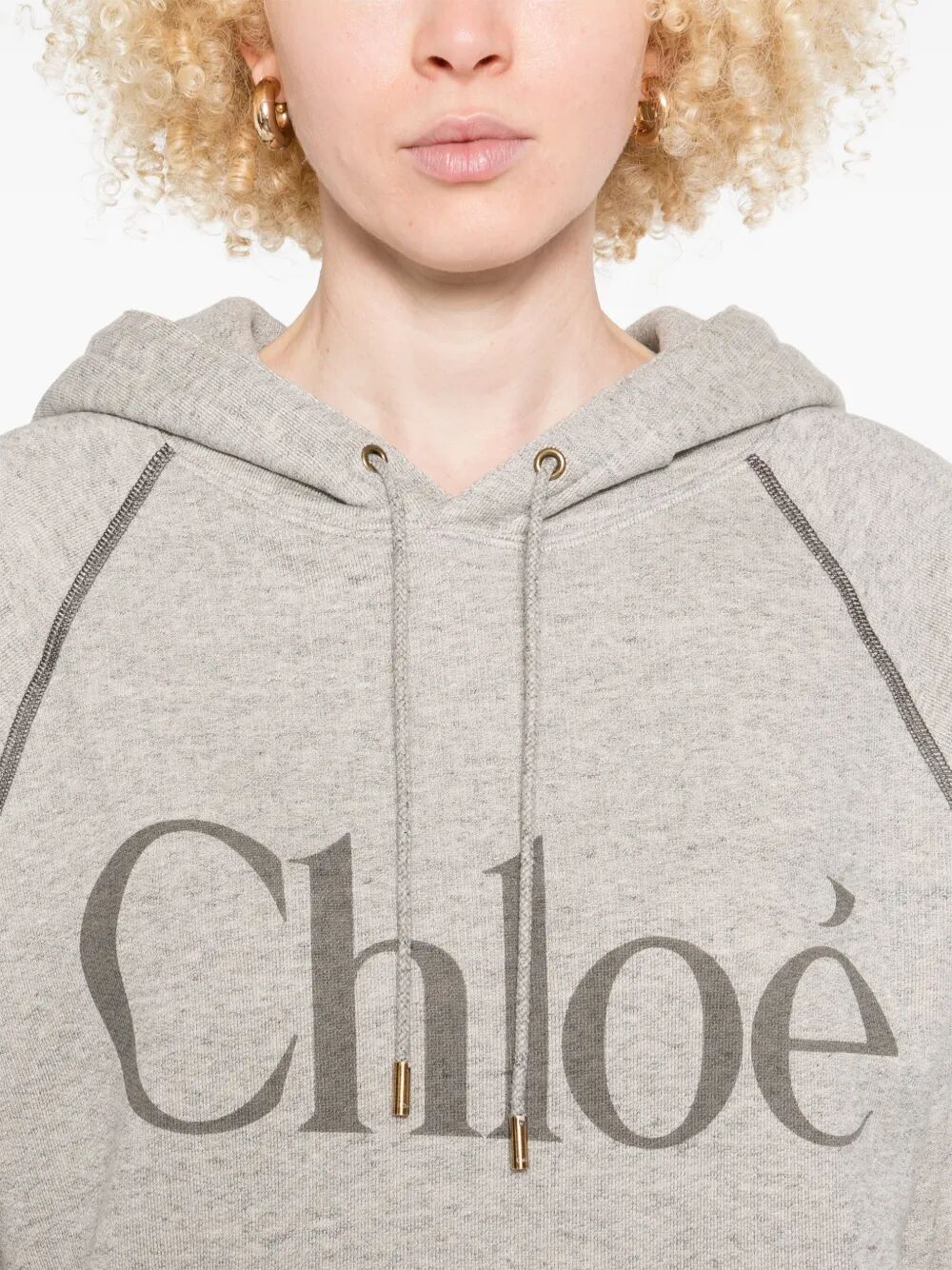 Chloe Women Logo Classic Hoodie