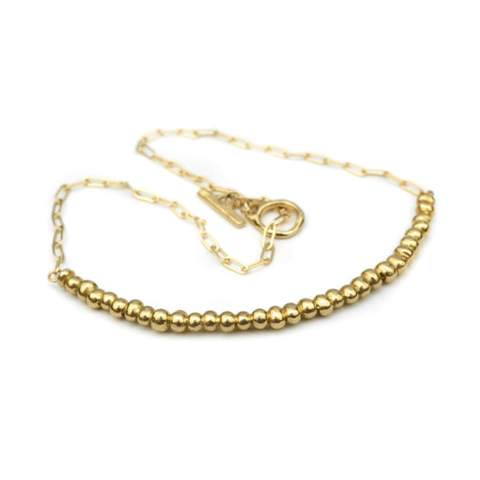 Droplet Bronze Necklace