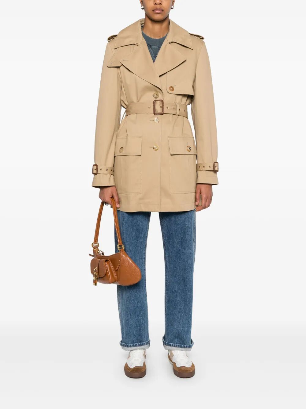 Chloe Women Short Trench