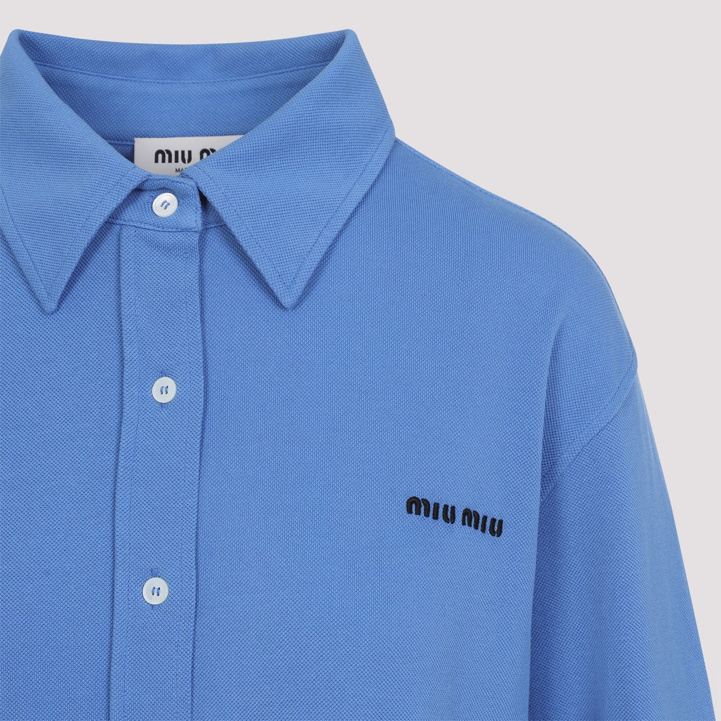 Miu Miu Piquet Shirt Women
