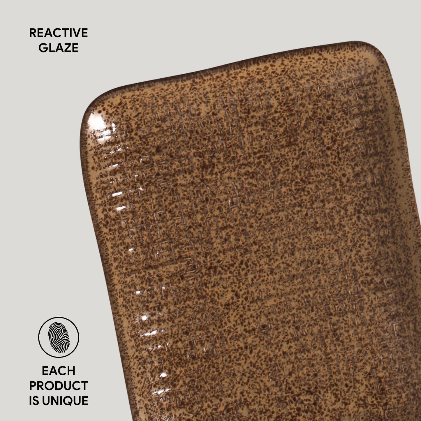 Rectangular Platter Juta Set of 4