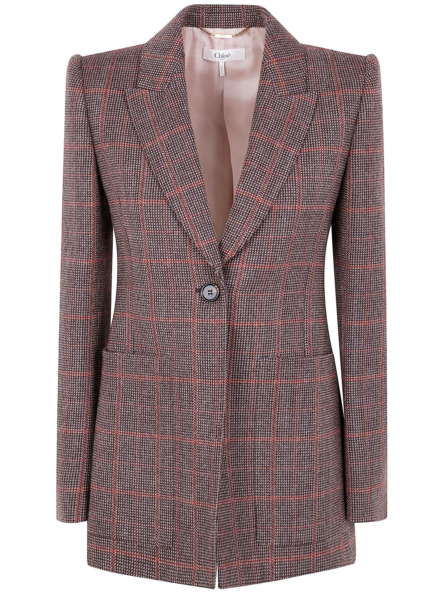 Chloe Women Classic Long Blazer Jacket