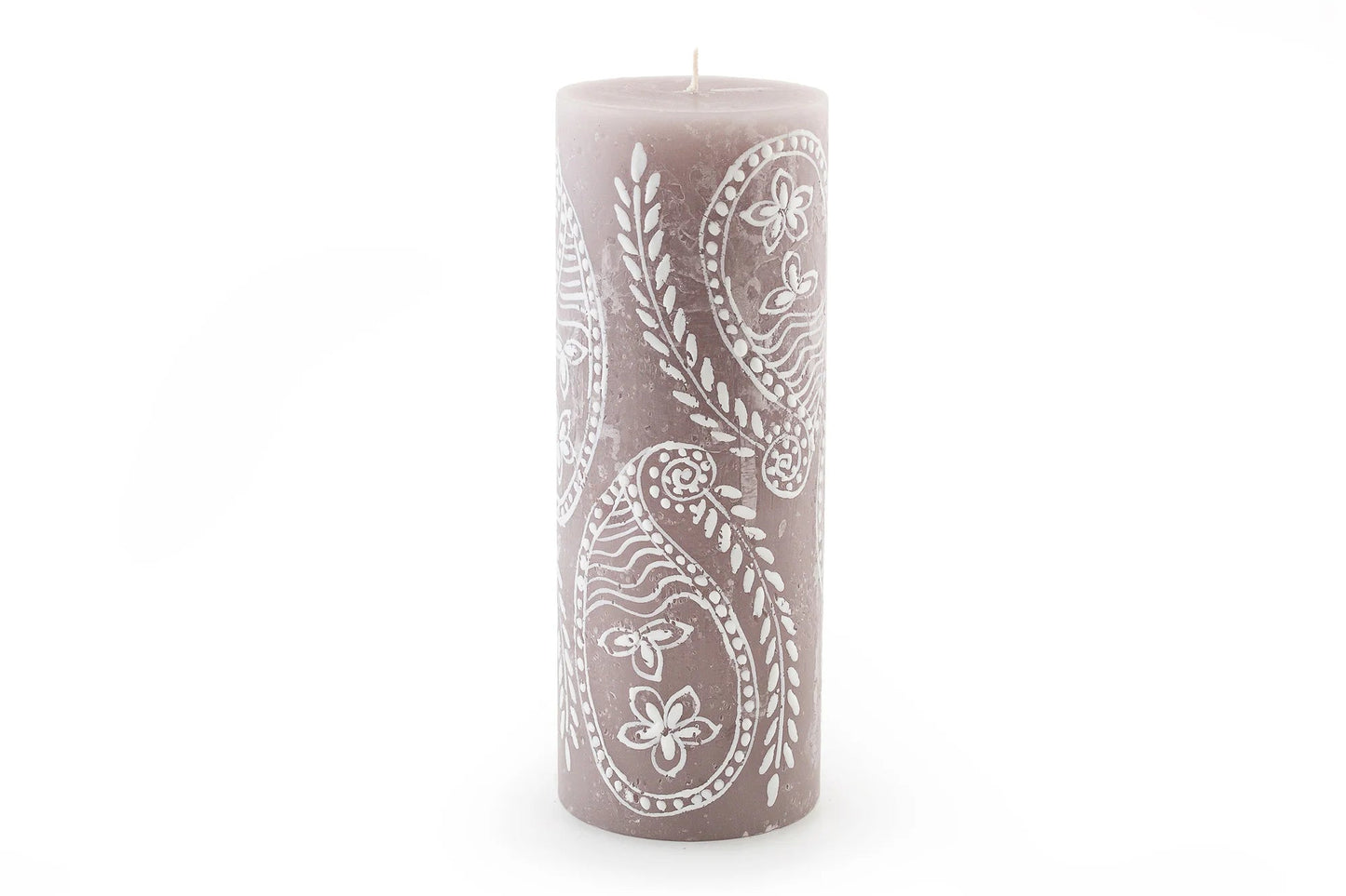 Henna Brown Painted Candles