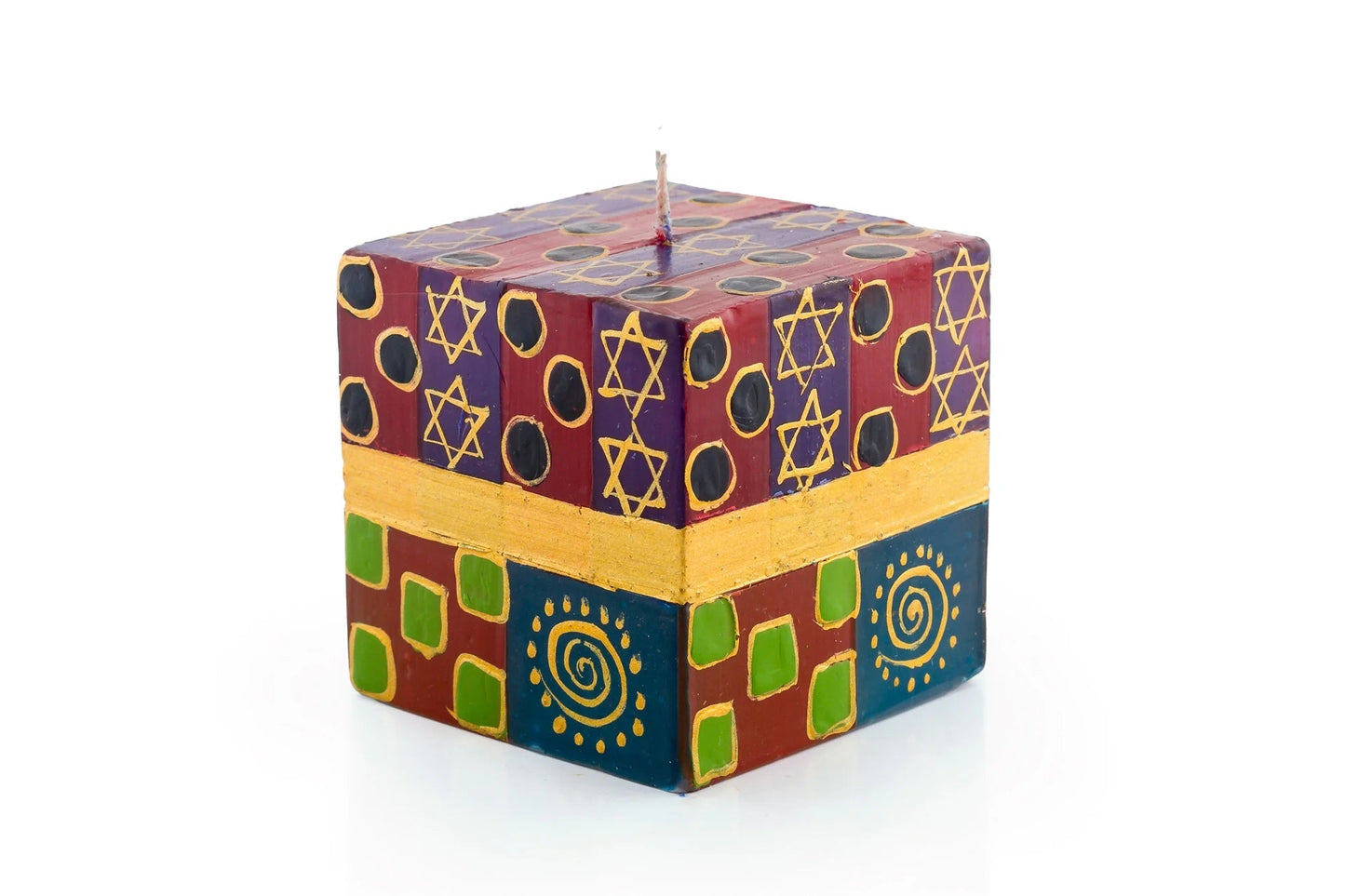 Judaica Painted Candles
