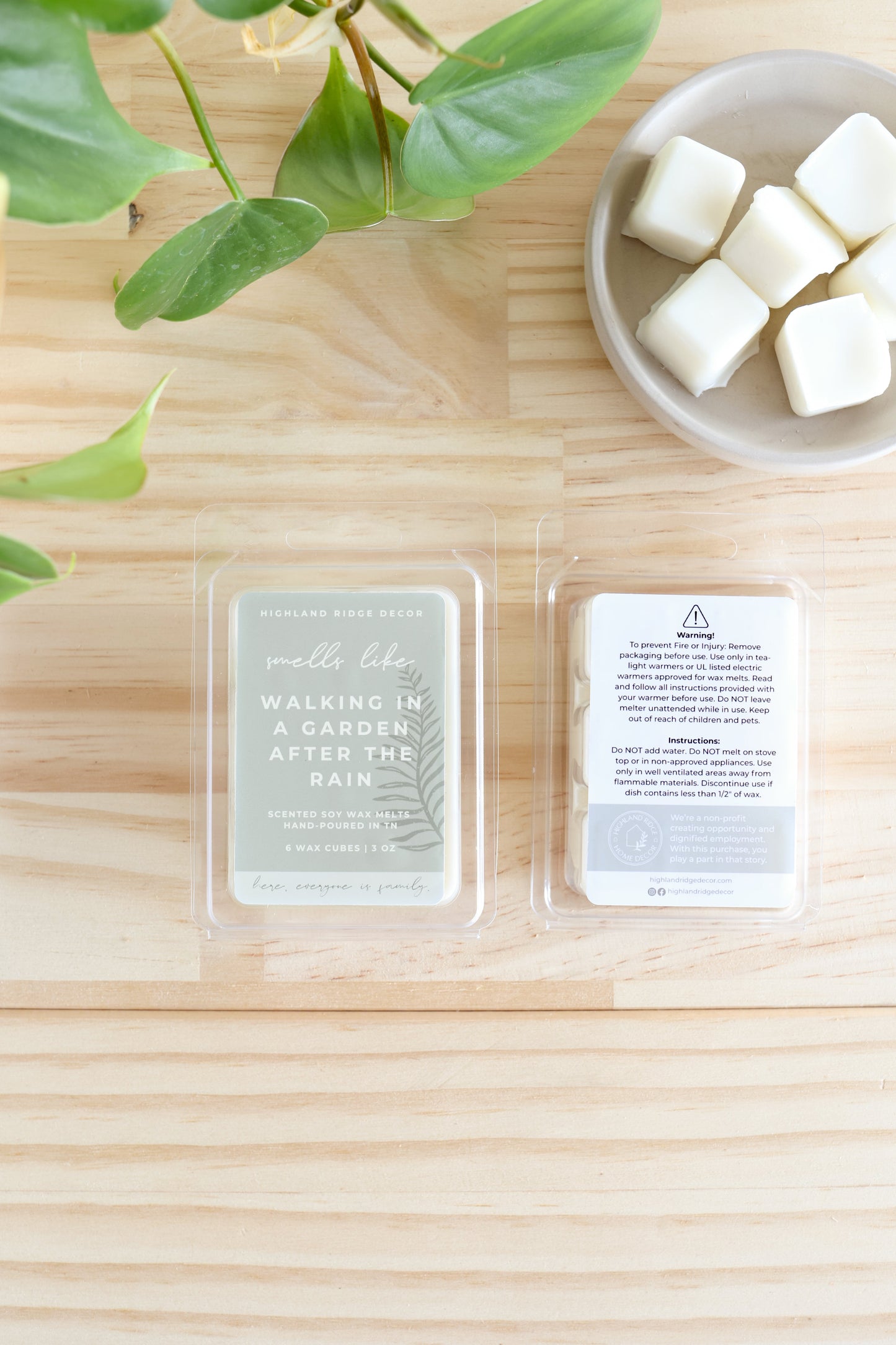 Walking in a Garden After the Rain Wax Melt