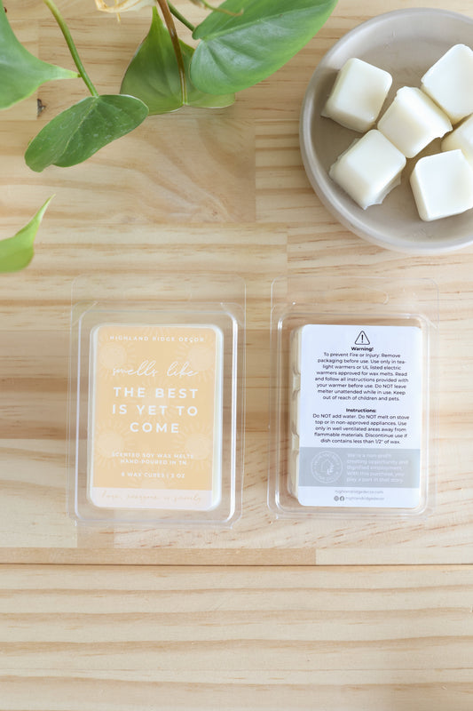 The Best is Yet to Come Wax Melt