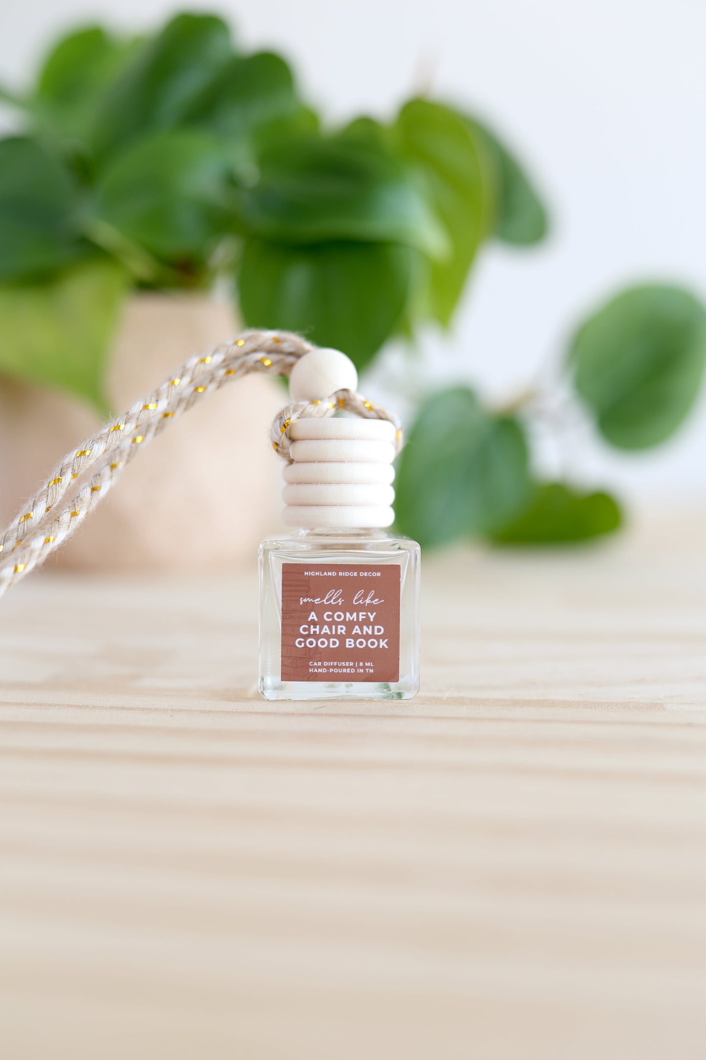 A Comfy Chair and Good Book Car Diffuser